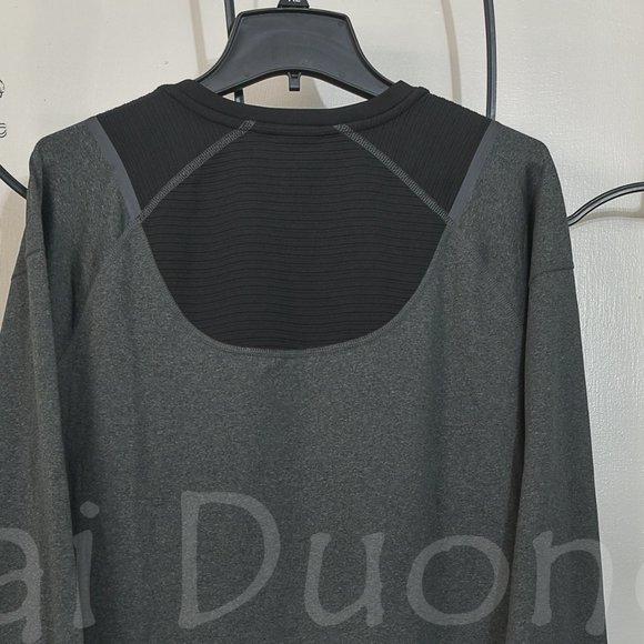 Spyder men active long sleeve Performance tee GRAY - Picture 5 of 6